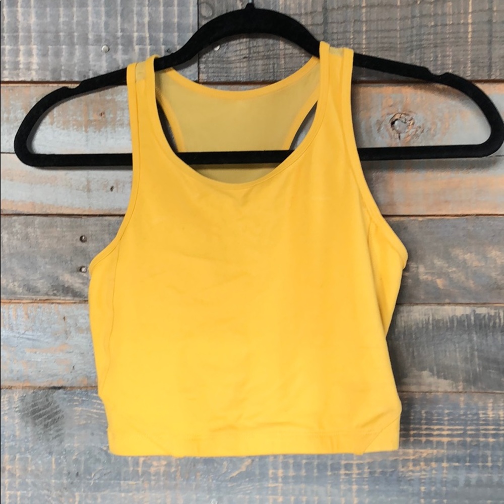 Born Primitive Yellow Crop Bra